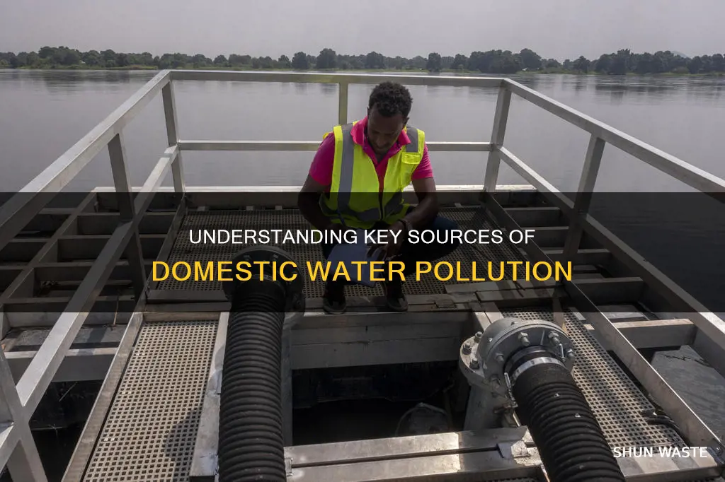 what is a major element of domestic water pollution