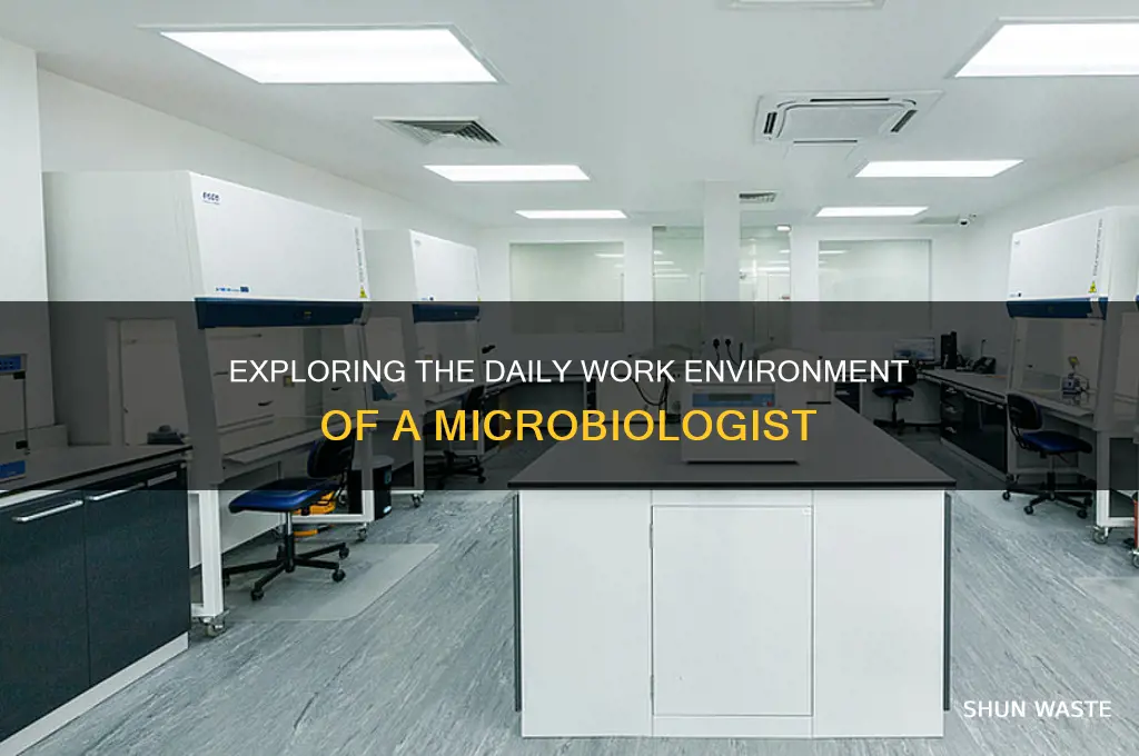 what is a microbiologist work environment like