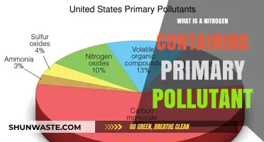 Primary Pollutants: Nitrogen's Harmful Impact on the Environment