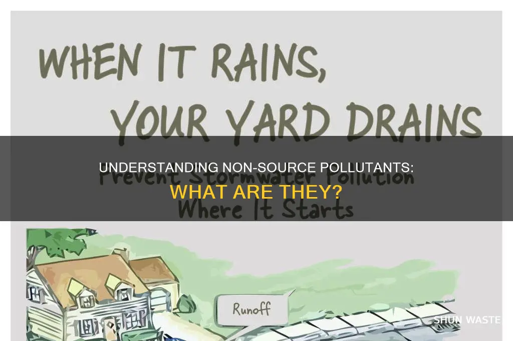 what is a non source pollutant