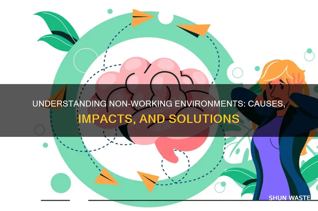 what is a non working environment