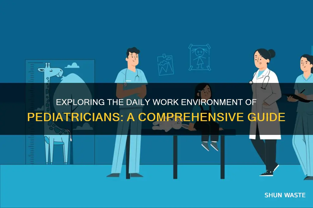 what is a pediatricians work environment