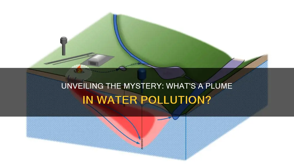 what is a plume in water pollution