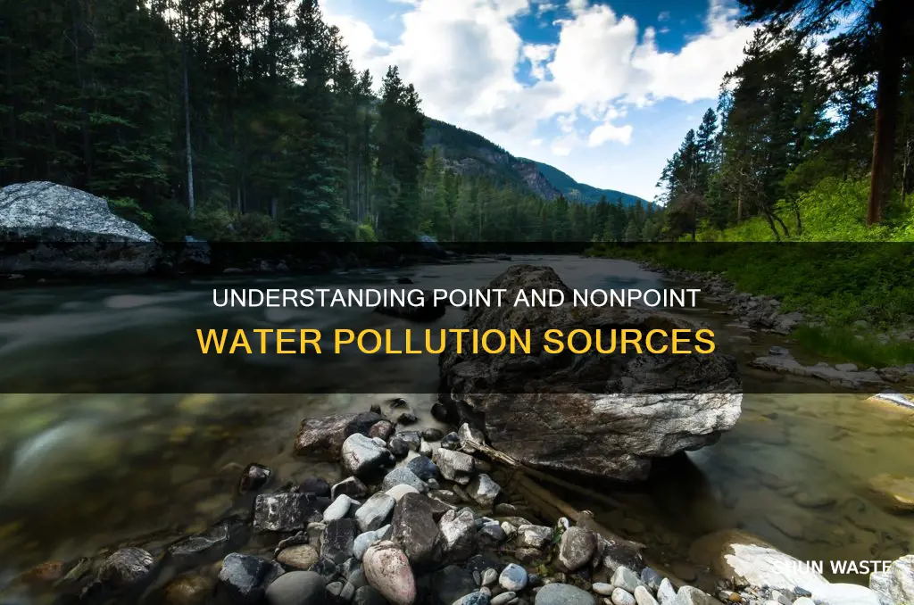 what is a point and nonpoint source of water pollution