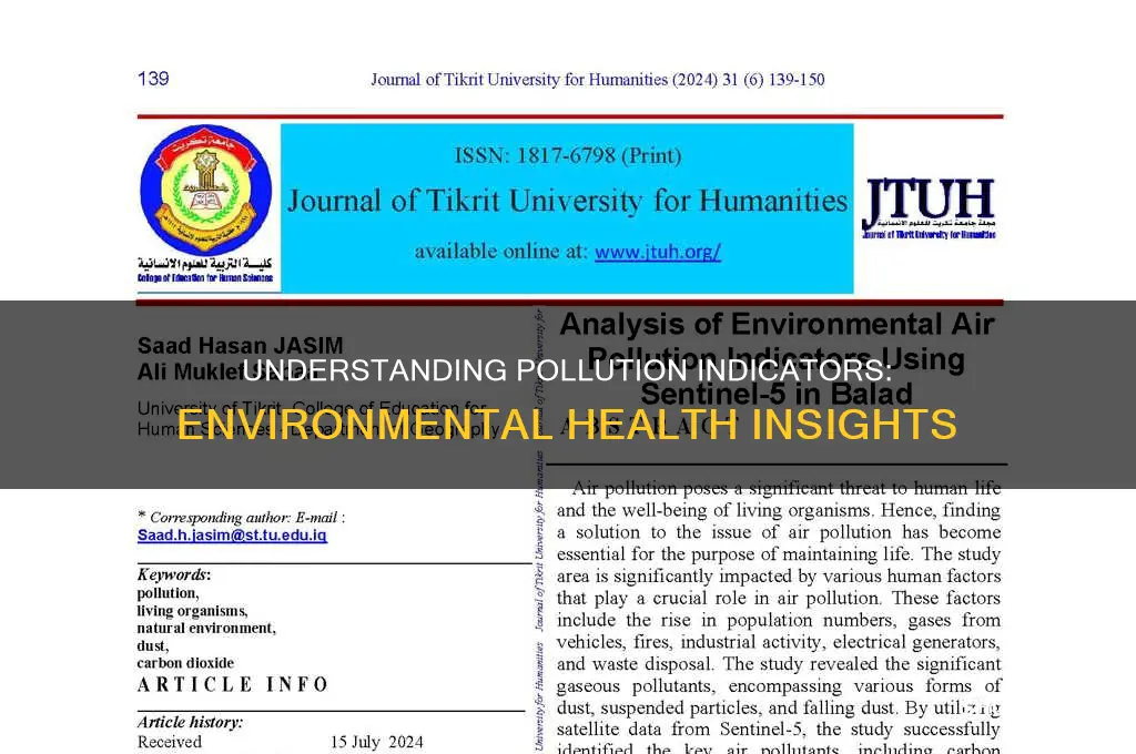 what is a pollution indicator