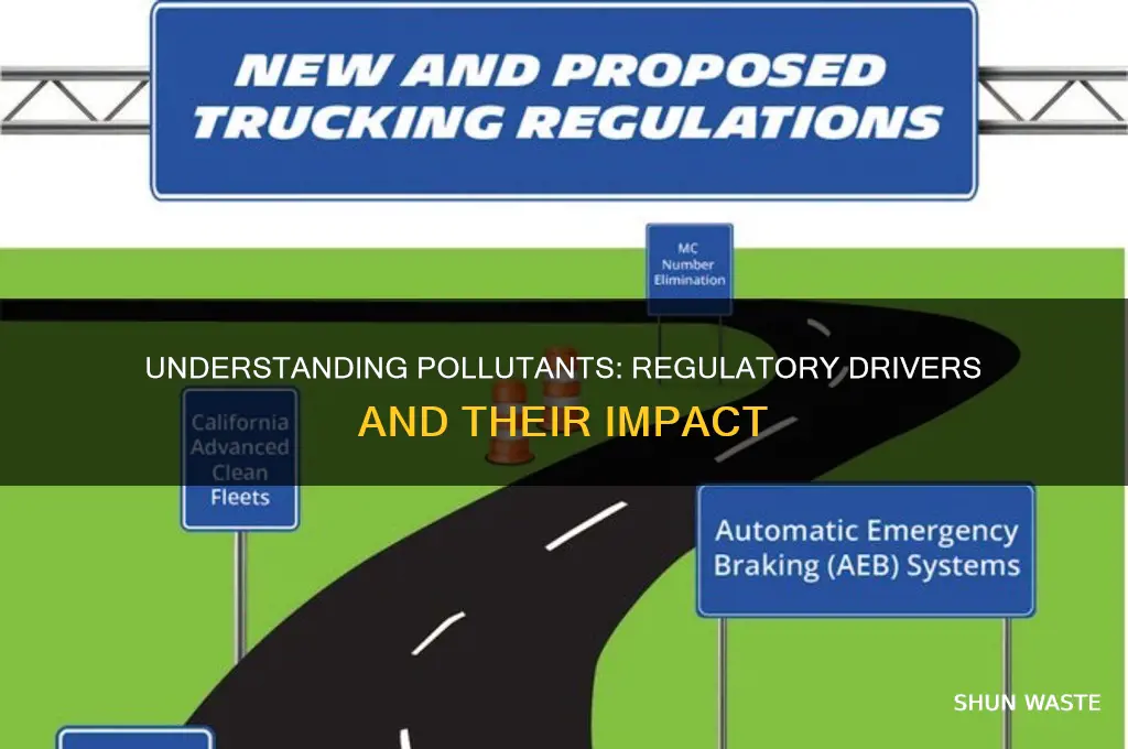 what is a regulatory driver pollutant