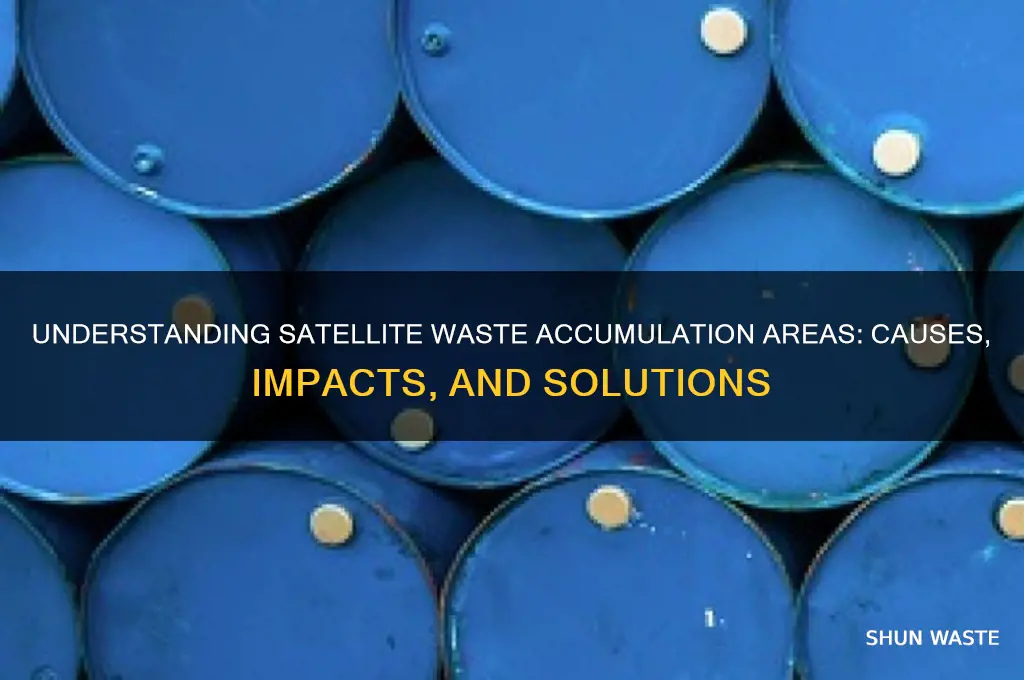 what is a satellite waste accumulation area