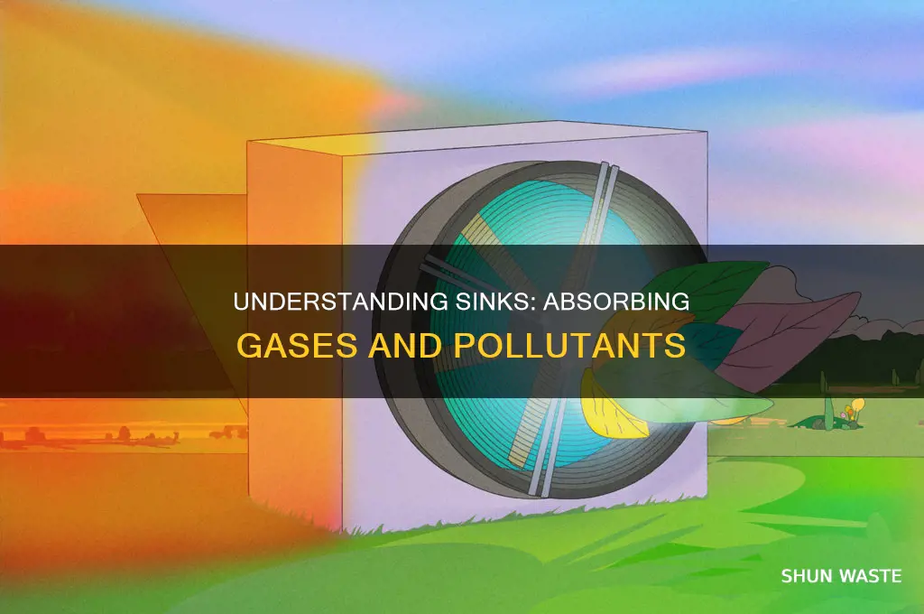 what is a sink of a gas or pollutant