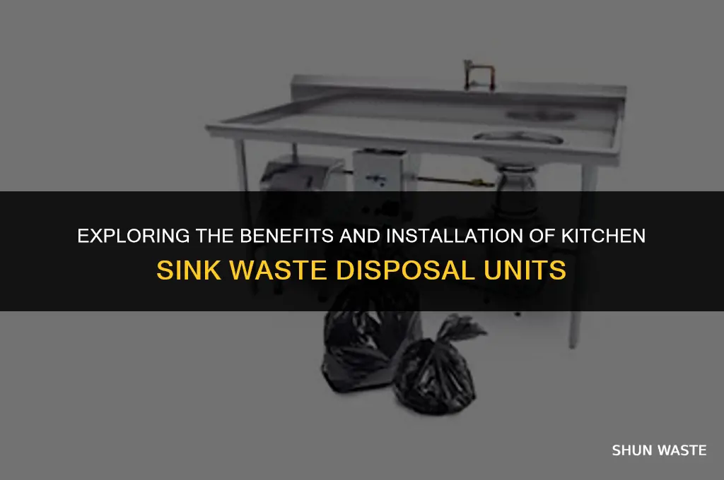 what is a sink waste disposal unit