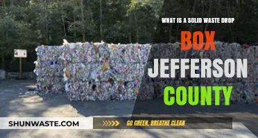 Understanding Jefferson County's Solid Waste Drop Box System: A Guide