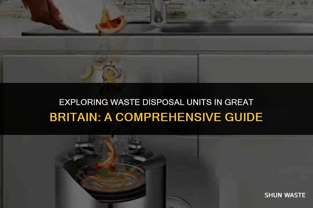 what is a waste disposal unit in great britain