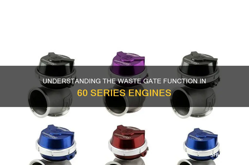 what is a waste gate on 60 series