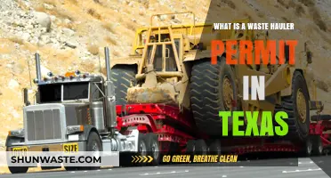 Understanding Texas Waste Hauler Permits: Requirements, Process, and Compliance
