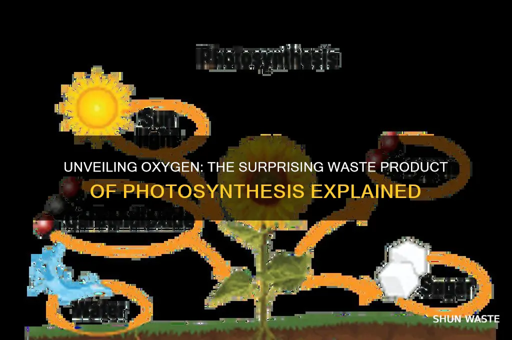 what is a waste product from photosynthesis