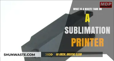 Understanding the Waste Tank Function in Sublimation Printers