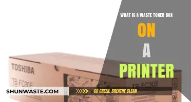 Understanding the Waste Toner Box: A Printer Component Explained