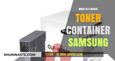 Understanding Samsung's Waste Toner Container: Function, Replacement, and Maintenance