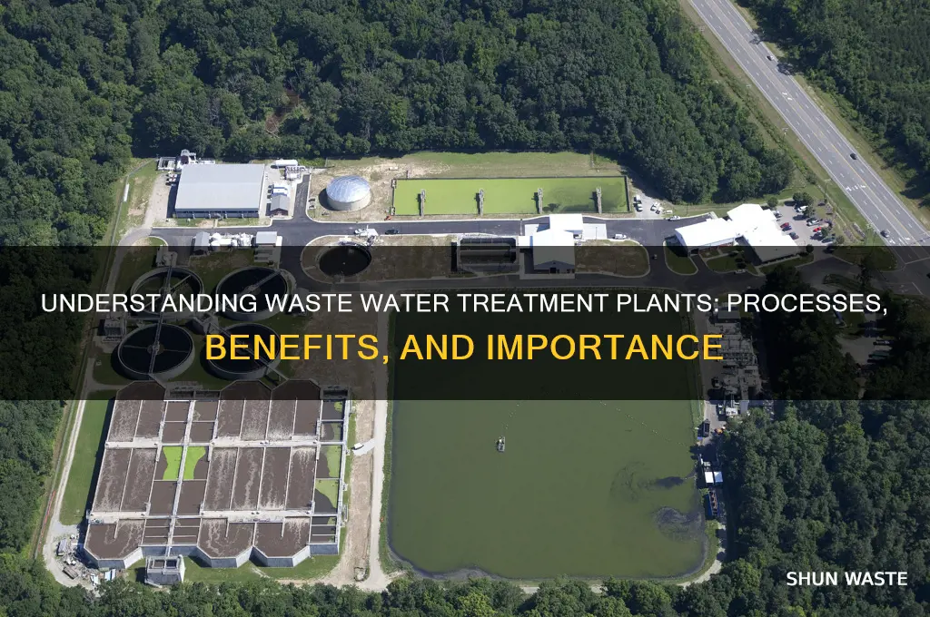 what is a waste water treatment plant