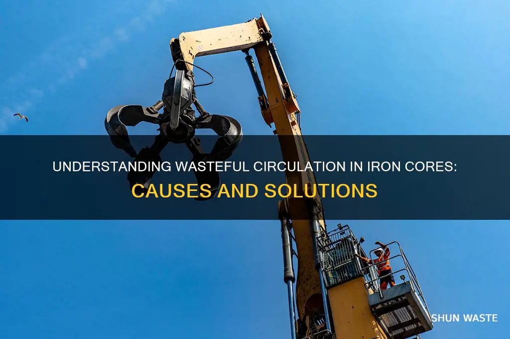 what is a wasteful circulation in iron cores