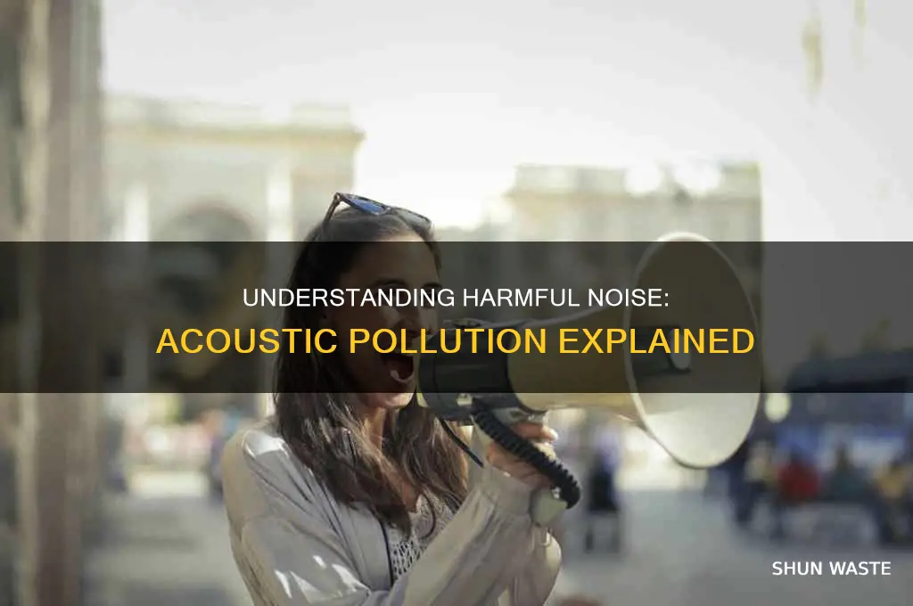what is acoustic pollution
