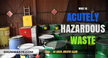Understanding Acutely Hazardous Waste: Risks and Management