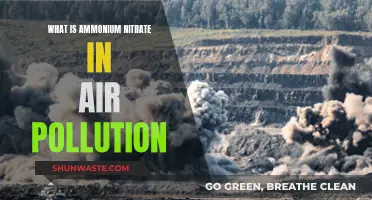 Ammonium Nitrate: Air Pollution's Toxic Ingredient