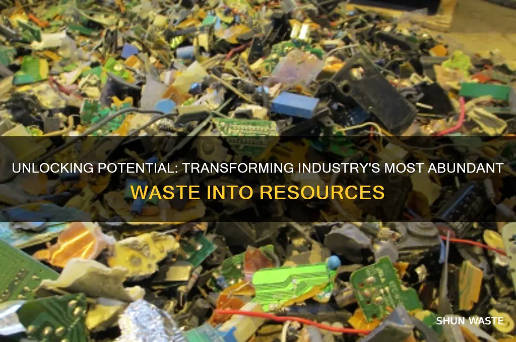 what is an abundant waste product in industry