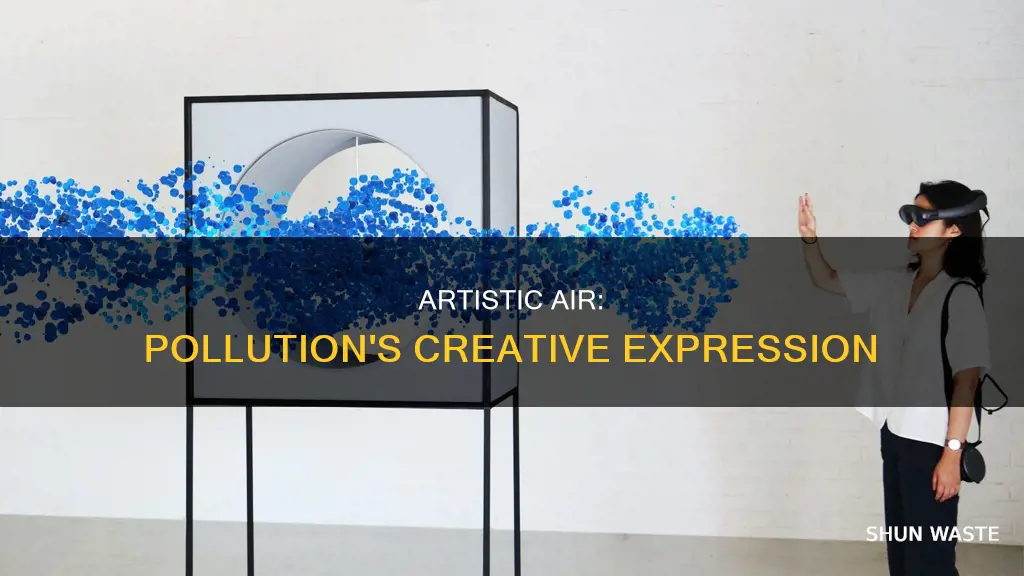 what is an artistic project with air pollution