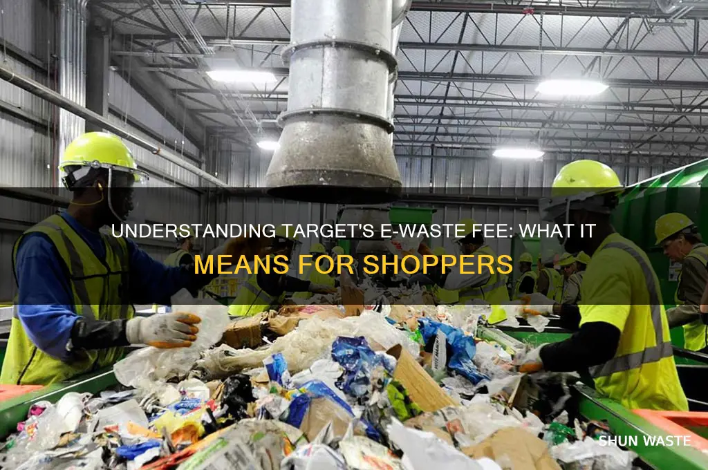 what is an e waste fee at target
