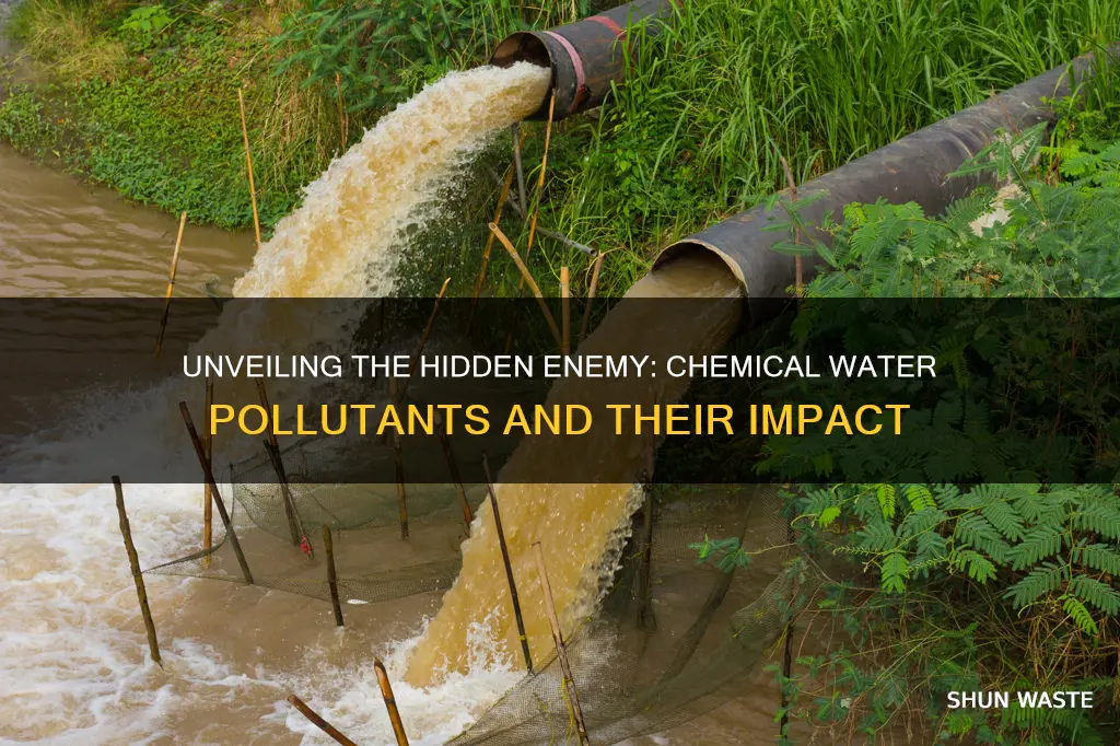 what is an example of a chemical water pollutant