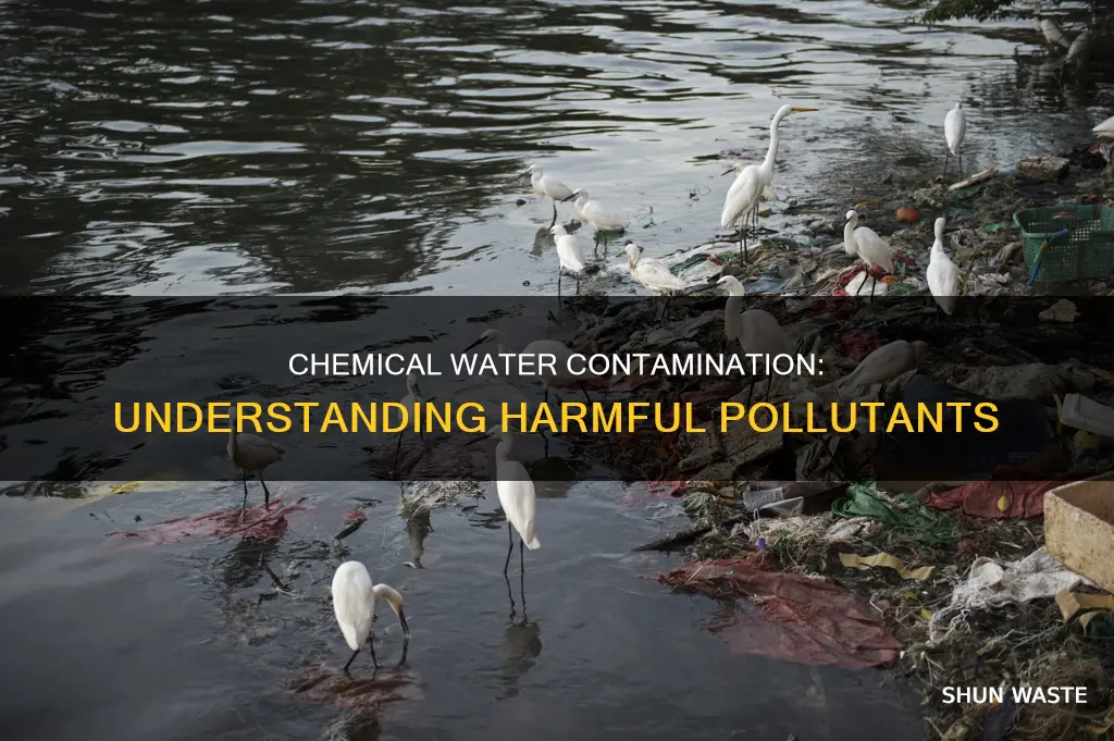 what is an example of a chemical water pollutant