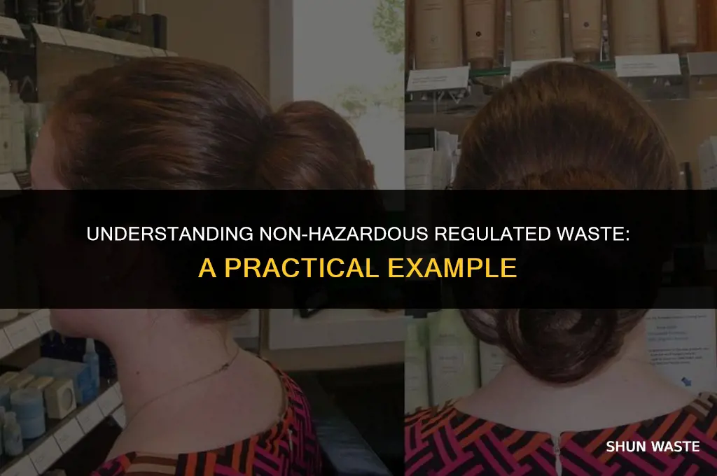 what is an example of a non hazardous regulated waste
