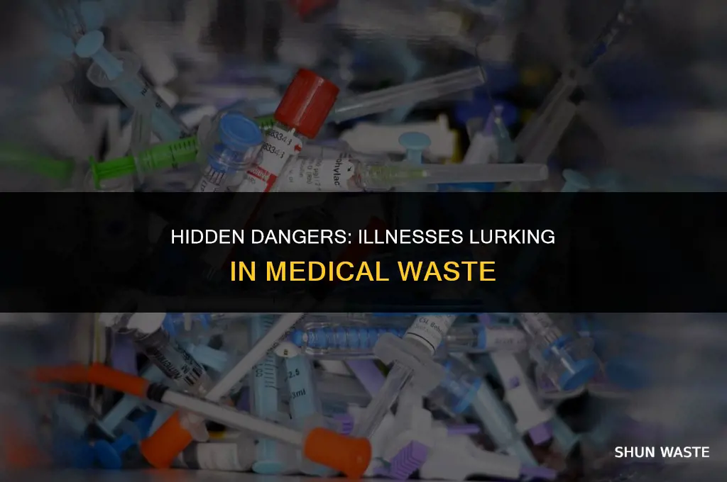 what is an illness you can get from medical waste