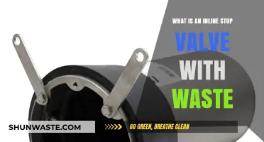 Understanding Inline Stop Valves with Waste: Function, Uses, and Benefits