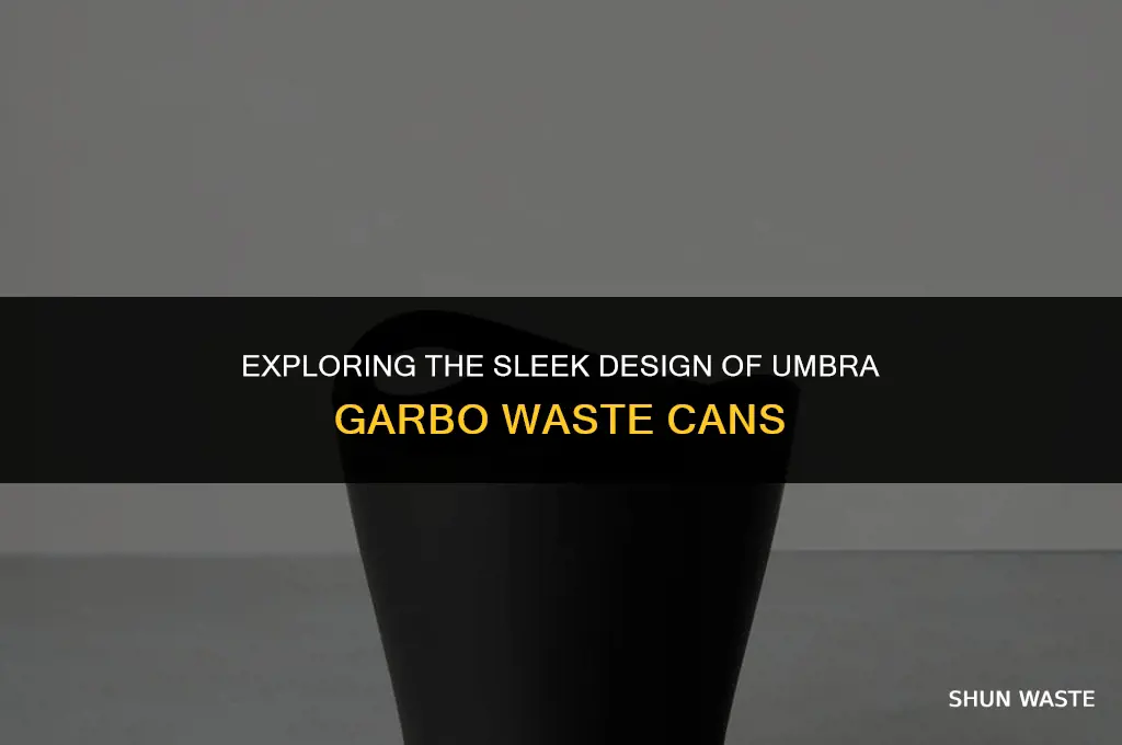 what is an umbra garbo waste can