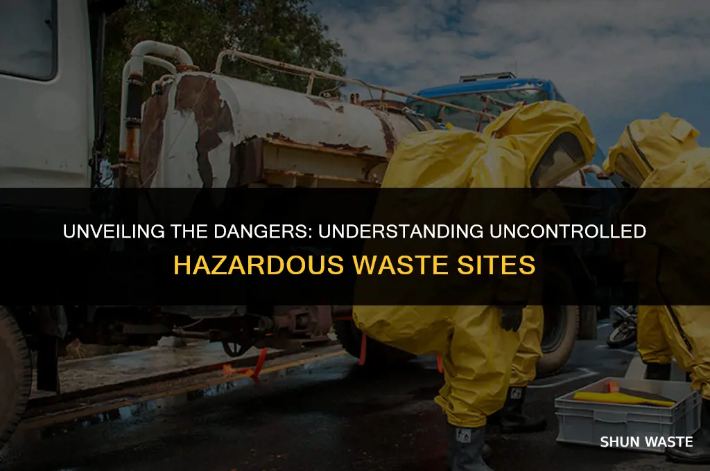 what is an uncontrolled hazardous waste site