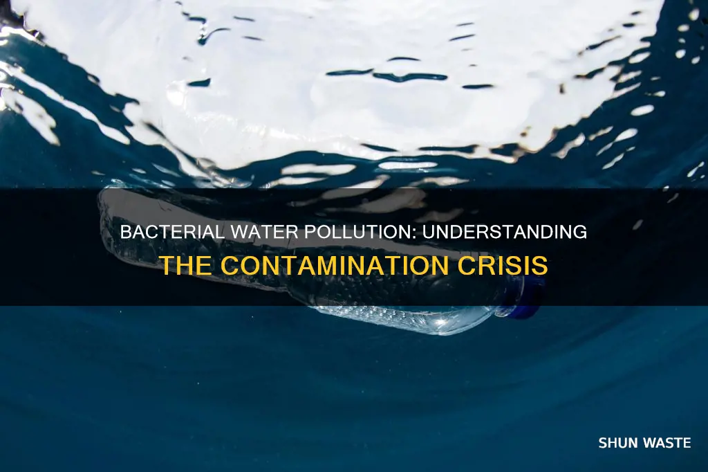 what is bacterial water pollution