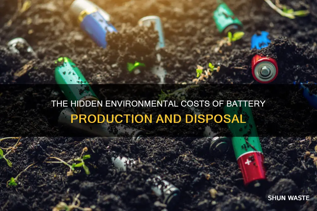 what is bad about batteries for our environment