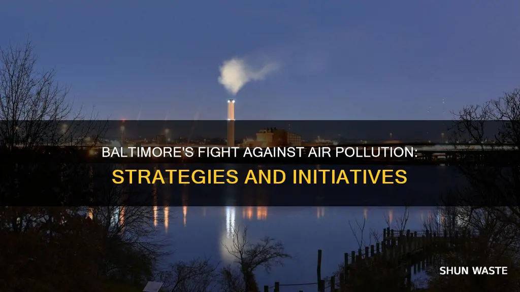what is baltimore doing to prevent air pollution