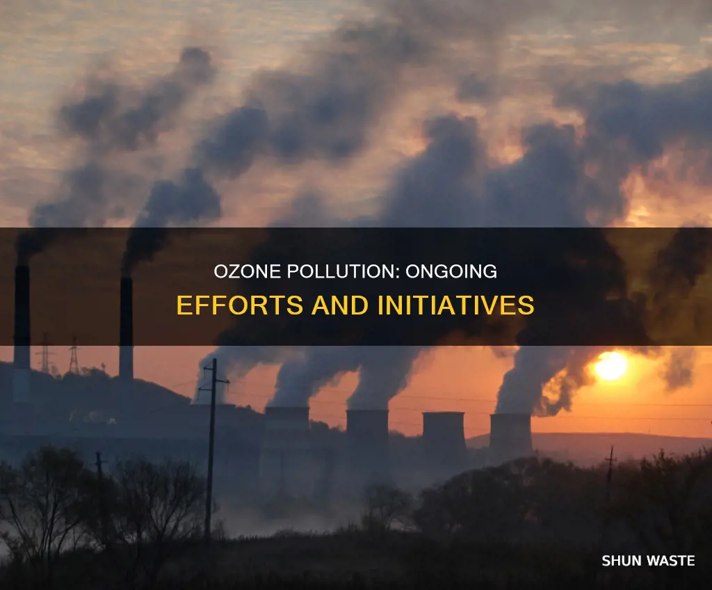 what is being done to reduce ozone pollution