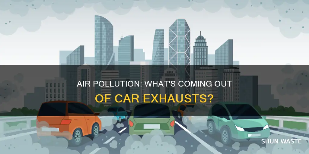what is car air pollution made of