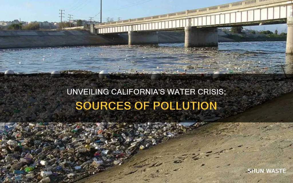 what is causing california water pollution