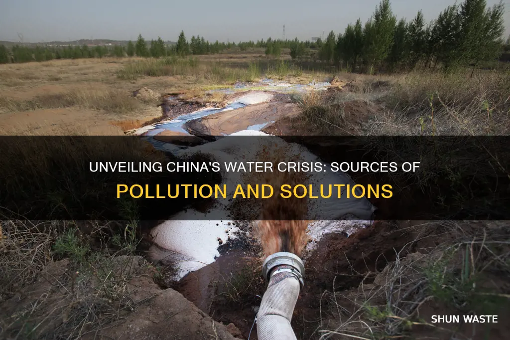 what is causing china water pollution