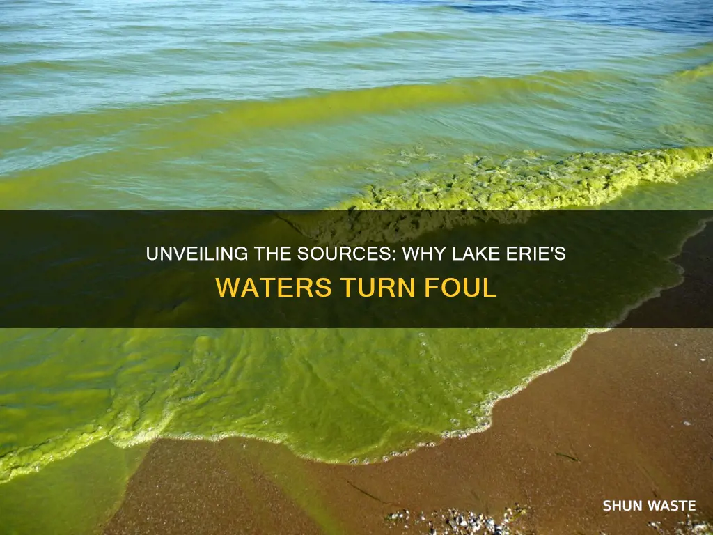 what is causing pollution in lake erie