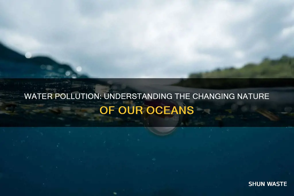 what is change in do water pollution