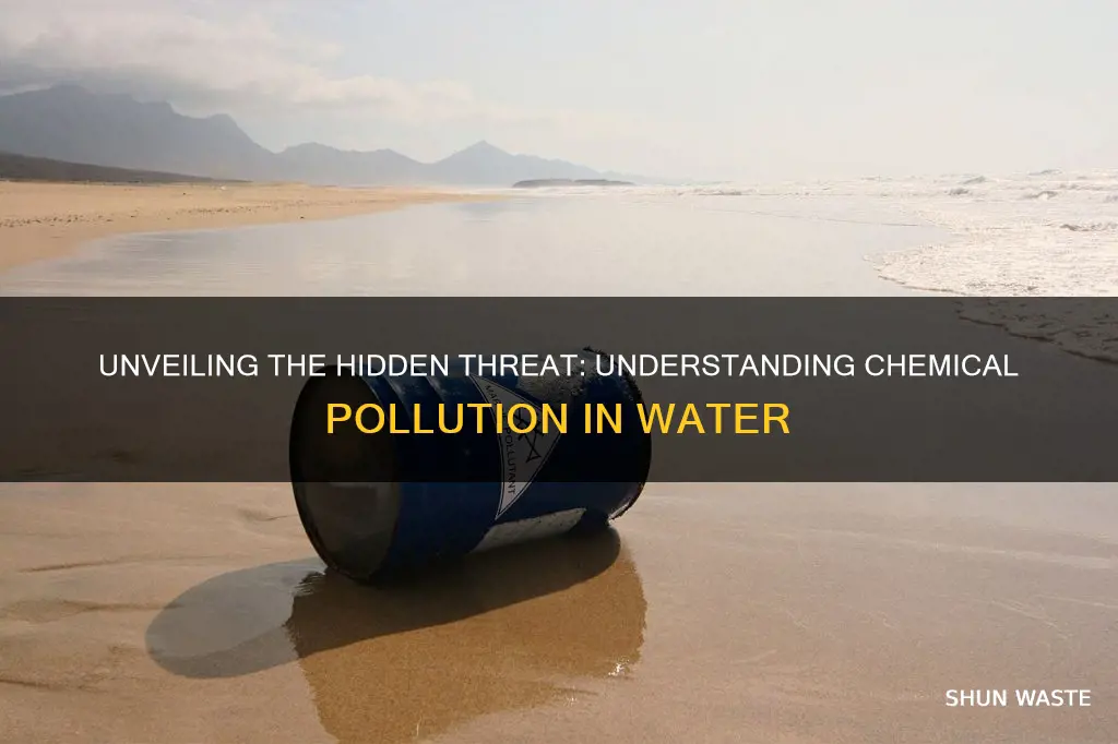 what is chemical pollution in water