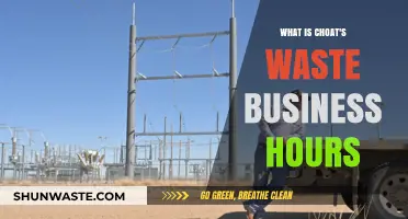 Understanding Choat's Waste Business Hours: Operations and Schedule Explained