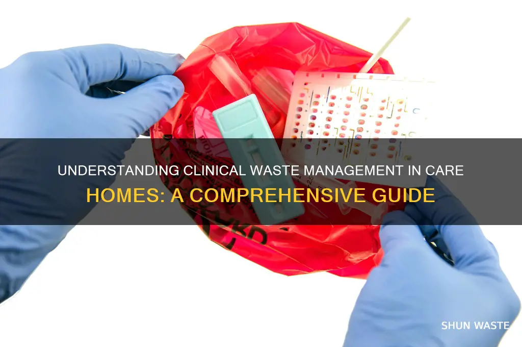 what is clinical waste in a care home