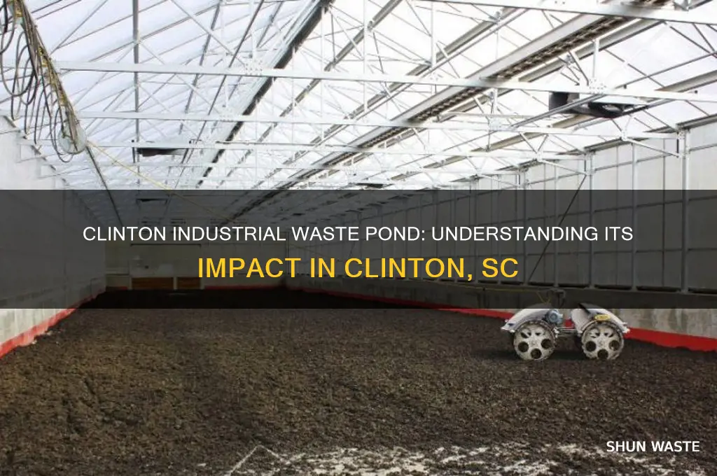 what is clinton industrial waste pond clinton sc