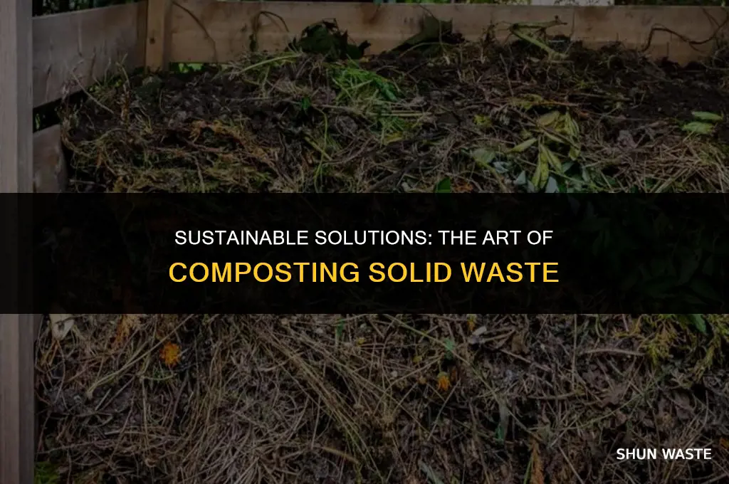 what is composting method of solid waste disposal